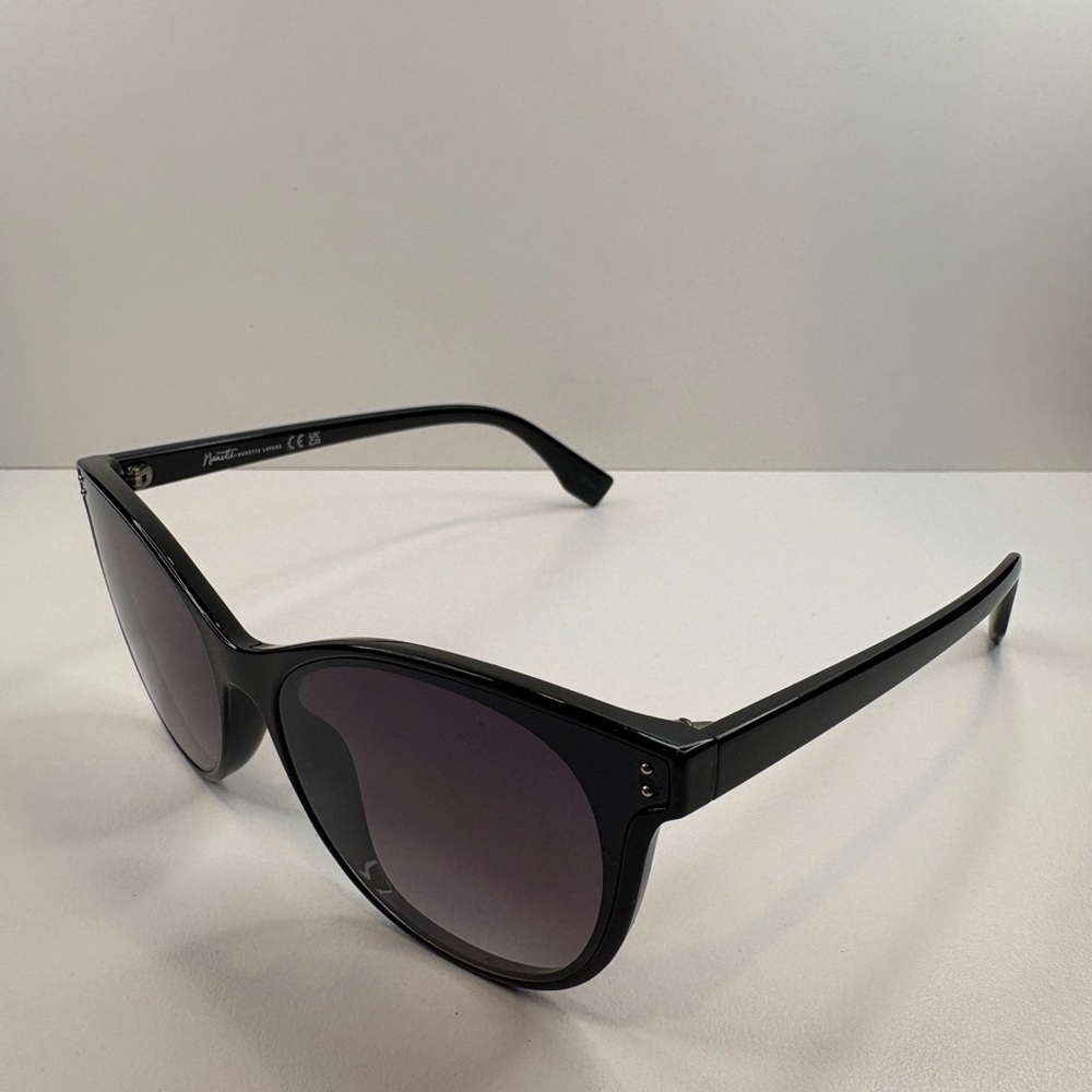 NANETTE LEOPRE SUNGLASSES HHNN0214-R NN313 OX BLACK SUNGLASSES - Picture 3 of 15